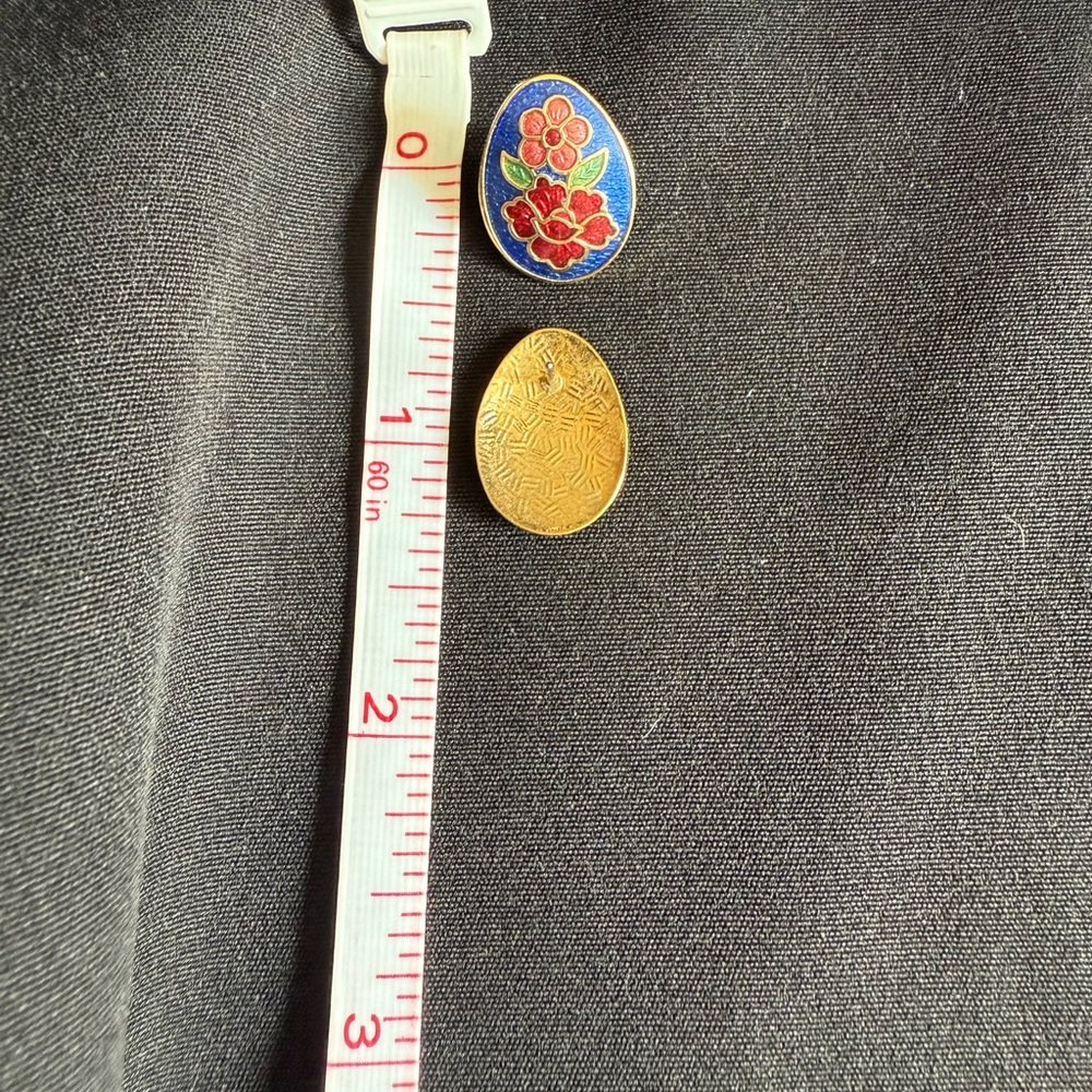 Floral Gold Earring Studs